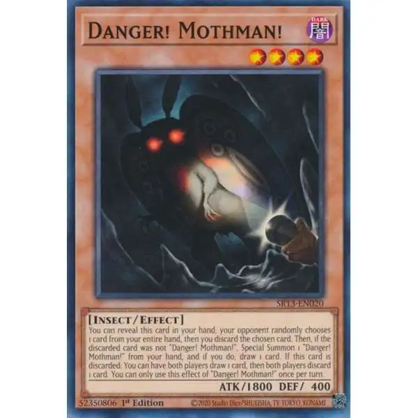 YuGiOh Structure Deck: Dark World Common Danger! Mothman! SR13-EN020