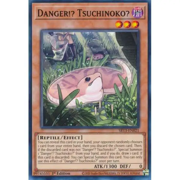 YuGiOh Structure Deck: Dark World Common Danger!? Tsuchinoko? SR13-EN021
