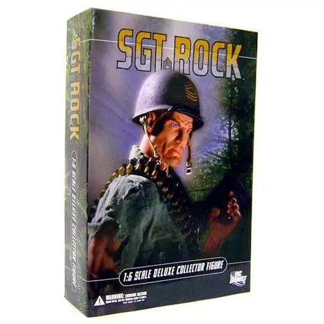 DC 1:6 Scale Deluxe Sgt. Rock Collectible Figure