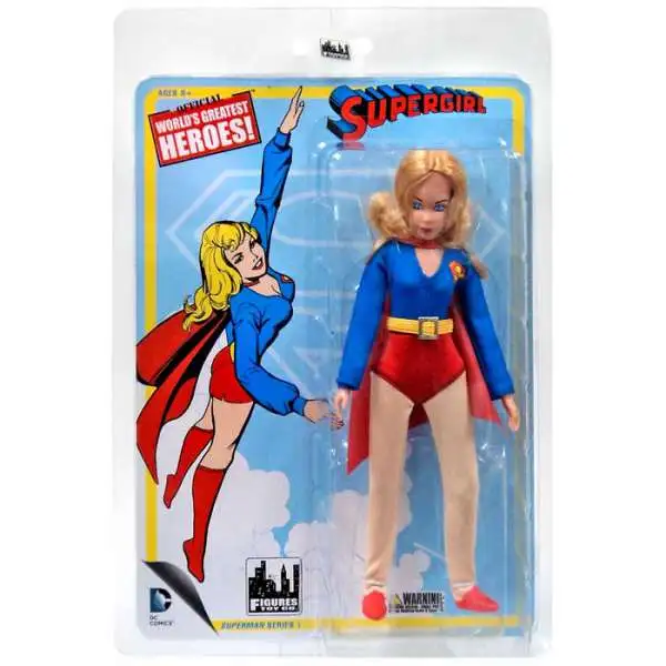 DC Superman World's Greatest Heroes! Series 1 Supergirl Action Figure