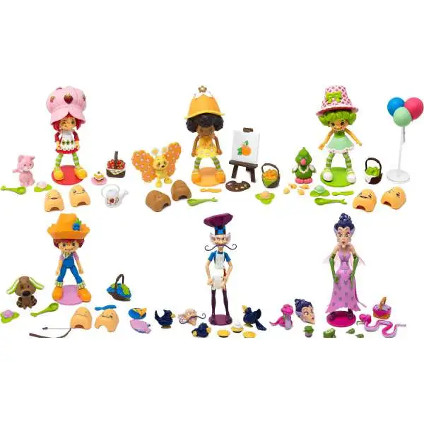 Strawberry Shortcake Classic Set of 6 Action Figures