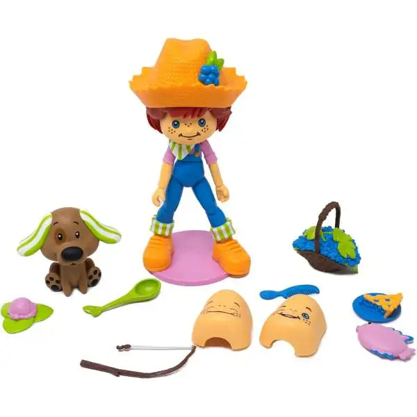 Strawberry Shortcake Huckleberry Pie Action Figure [with Pupcake]