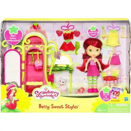 Strawberry Shortcake Berry Sweet Styles Playset