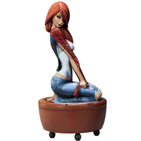 Spider-Man Comiquette Mary Jane Polystone Statue