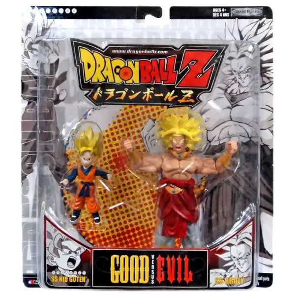 Dragon Ball Super Saiyan SS Kid Goten vs. SS Broly Action Figure 2