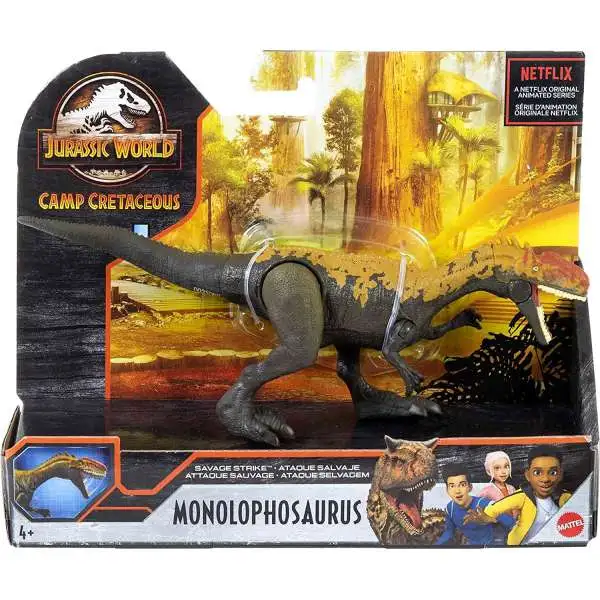 Jurassic World Camp Cretaceous Monolophosaurus Action Figure [Savage Strike]