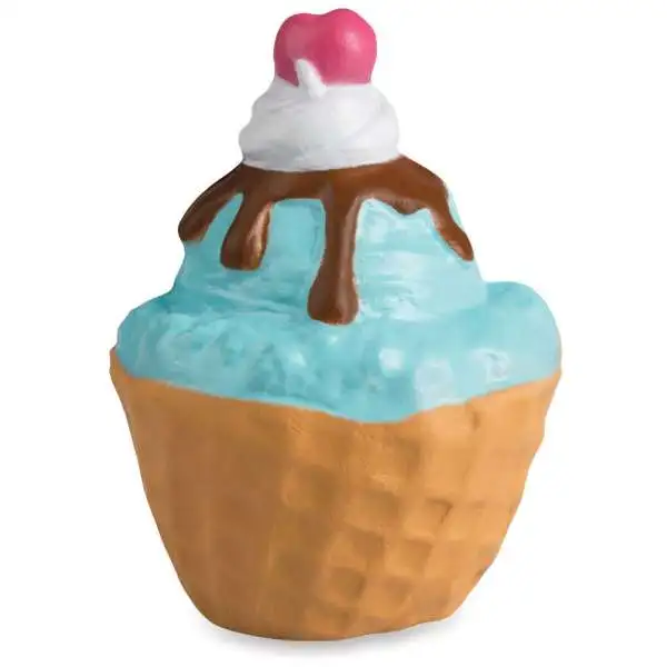 Soft'N Slow Squishies Series 1 Sweet Shop Bubblegum Ice Cream Waffle 3.5-Inch Squeeze Toy