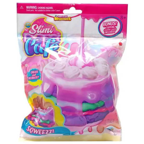 Soft'N Slow Squishies Slimi Cafe Rosette Cake Squeeze Toy