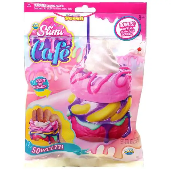 Soft'N Slow Squishies Slimi Cafe Donut Stack Squeeze Toy