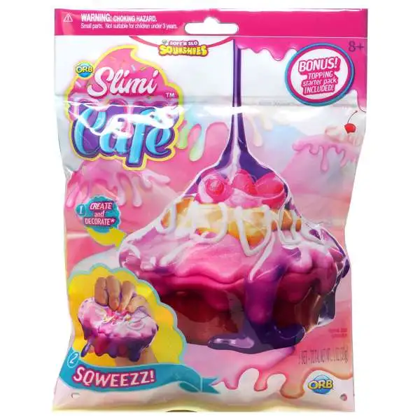 Soft'N Slow Squishies Slimi Cafe Lattice Topped Pie Squeeze Toy
