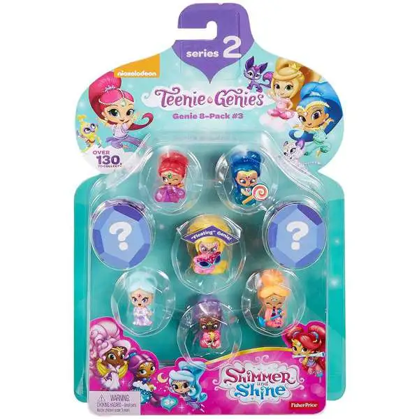 Shimmer and Shine Sweetie Genie Dolls  2 Pack  Nick Jr Nickelodeon Fisher Price 