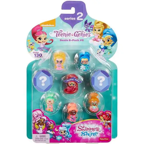 Fisher Price Shimmer & Shine Series 2 Teenie Genies Mini Figure 8-Pack [#6]