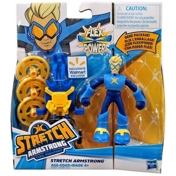 Stretch Armstrong & The Flex Fighters Flex Power Stretch Armstrong Exclusive Action Figure [Launch Discs!]