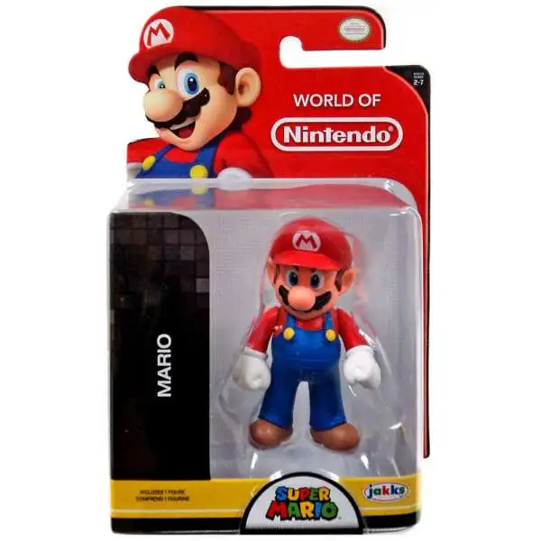 World of Nintendo Standing Mario 2.5-Inch Mini Figure [RANDOM Packaging, Same Exact Figure]
