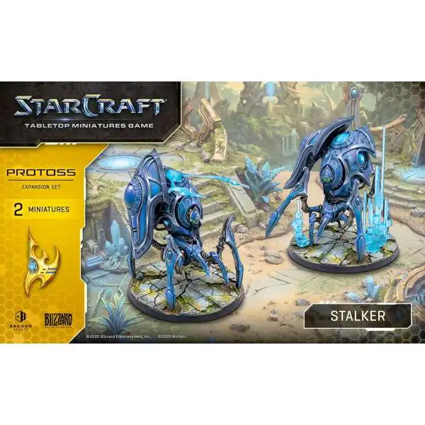 StarCraft Tabletop Miniatures Game Protoss - Stalker Miniature Set (Pre-Order ships June)