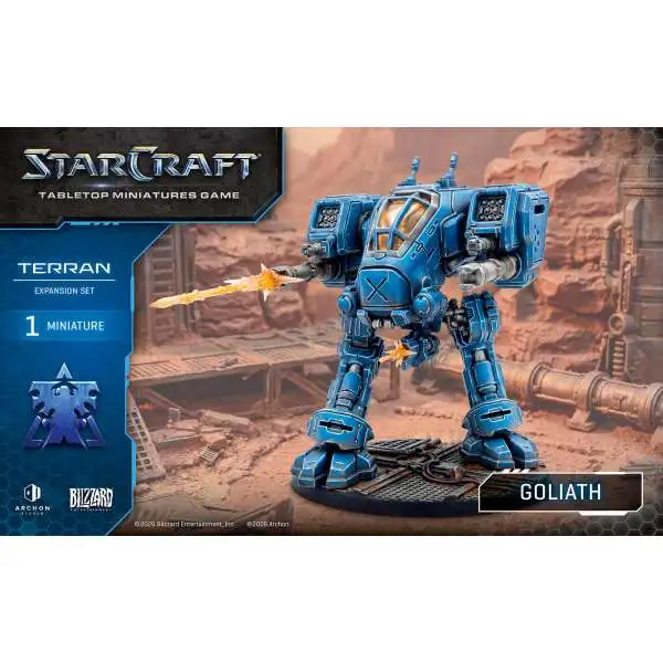 StarCraft Tabletop Miniatures Game Terran - Goliath Miniature Set (Pre-Order ships June)