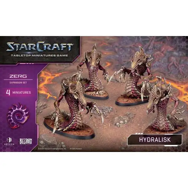 StarCraft Tabletop Miniatures Game Zerg - Hydralisk Miniature Set (Pre-Order ships June)