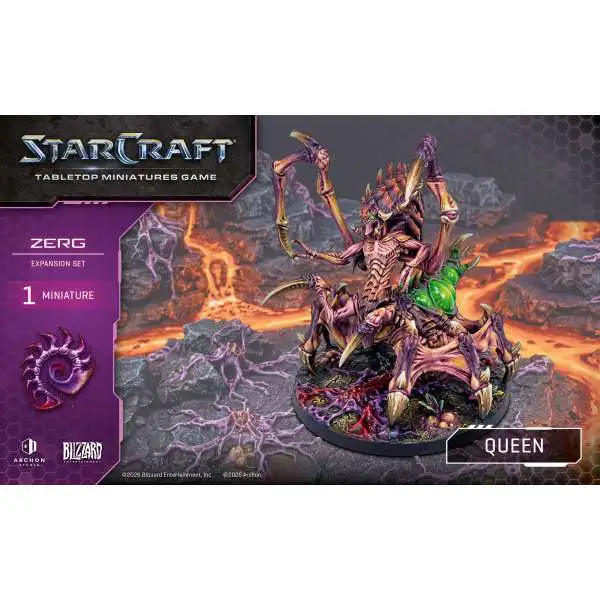 StarCraft Tabletop Miniatures Game Zerg - Queen Miniature Set (Pre-Order ships June)