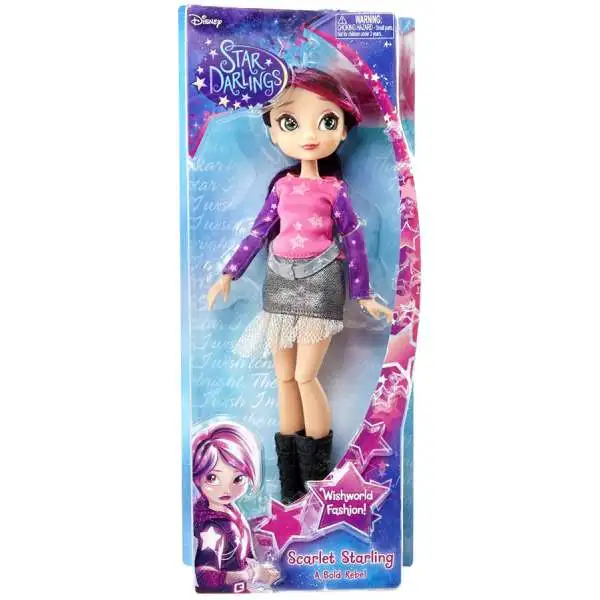 Disney Star Darlings Wishworld Fashion Scarlet Starling 10.5-Inch Basic Doll
