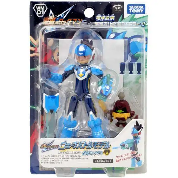 Rockman Star Force Takara Wave Battle DX Mega Man Action Figure WM-01