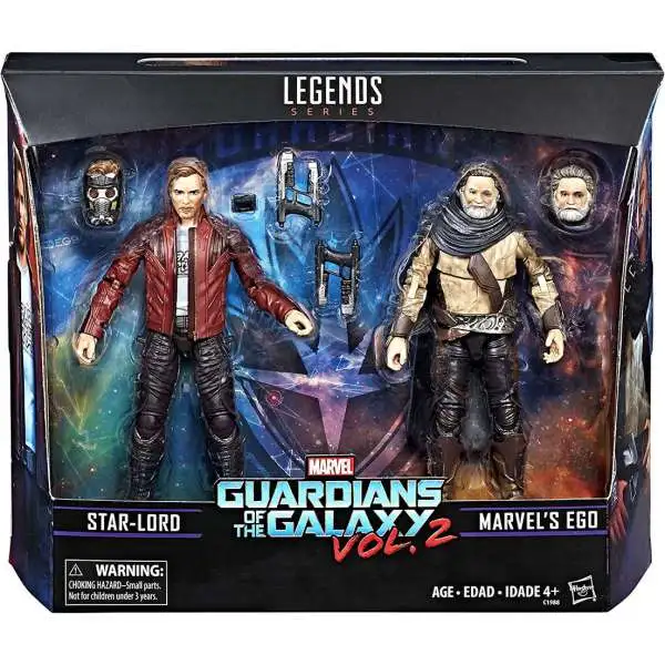 Marvel Guardians of the Galaxy Vol. 2 Ego & Star-Lord Action Figure 2-Pack