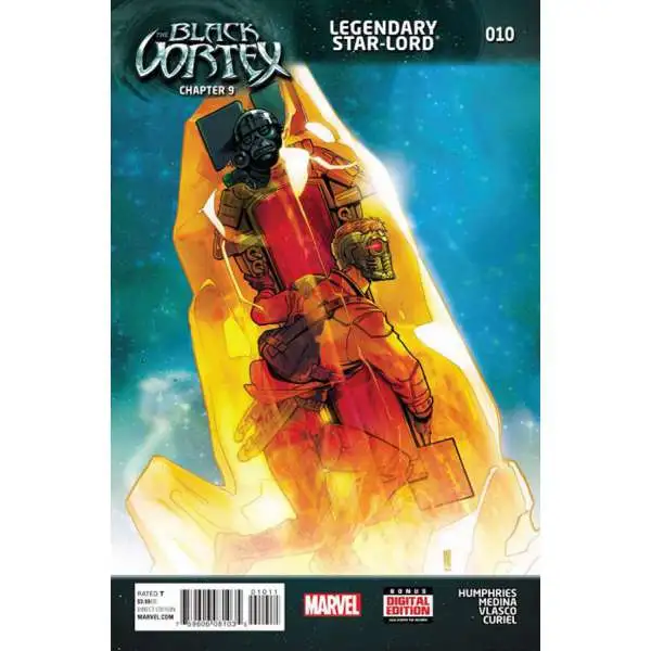 Marvel Comics Black Vortex #10 Legendary Star-Lord Comic Book