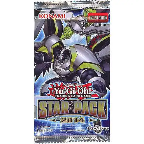YuGiOh Star Pack 2014 Booster Pack [3 Cards]