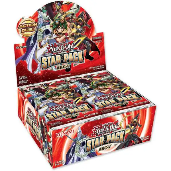 YuGiOh Star Pack ARC-V Booster Box [50 Packs]