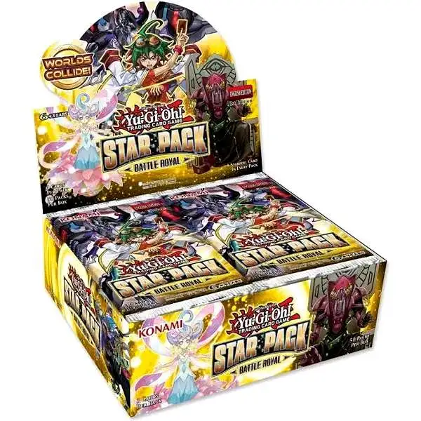 YuGiOh Sealed 50CT Yu-Gi-Oh New Star Pack Vrains Booster Box 