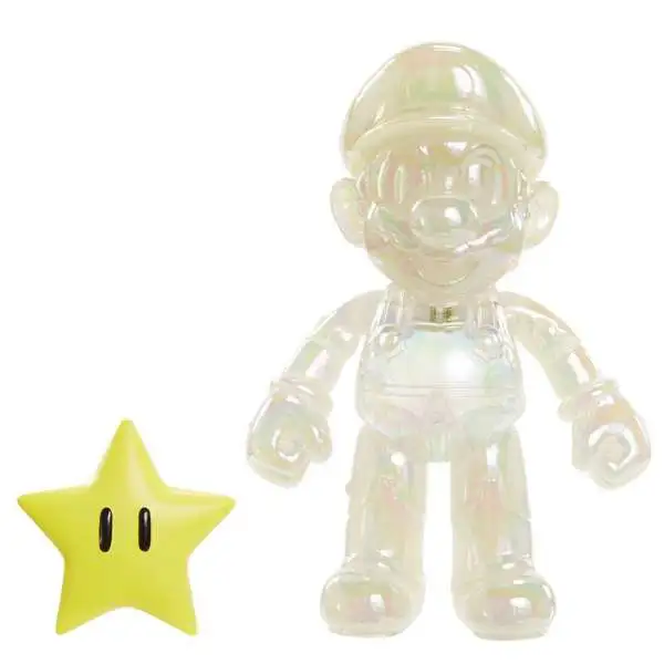 World of Nintendo Star Power Mario Action Figure