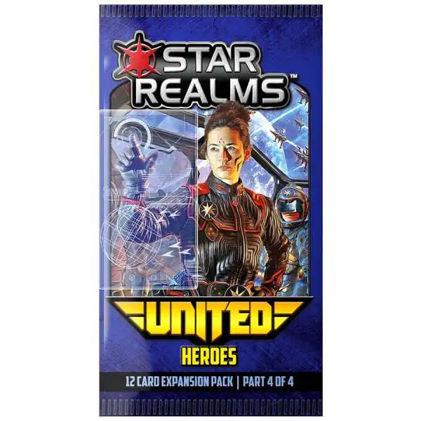 Star Realms United Heroes Deckbuilding Game Pack #4 of 4