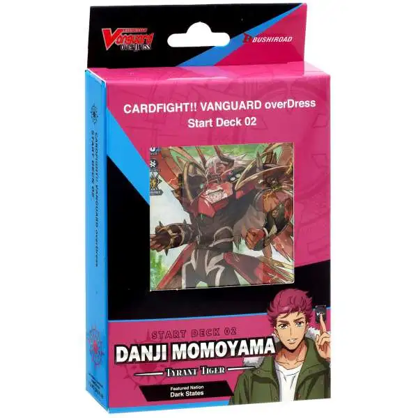 Cardfight Vanguard Trading Card Game overDress Danji Momoyama Tyrant Tiger Start Deck #02