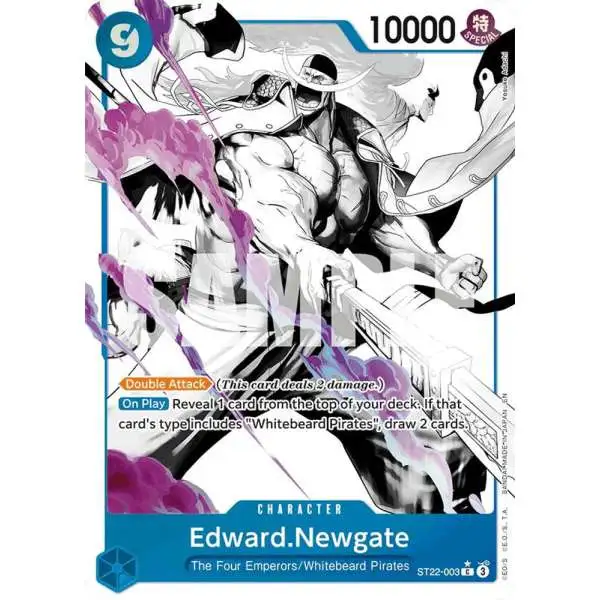 edward newgate one piece tcg deck Izo [Starter Deck: Red Edward.Newgate] Its an ideal choice for One Piece enthusiasts who want to immerse themselves in the game with a legendary character. Portgas.D.Ace (ST15-005) Starter Deck 15:
