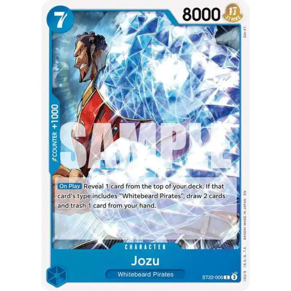 One Piece Trading Card Game Starter Deck 22: Ace & Newgate Common Jozu ST22-006