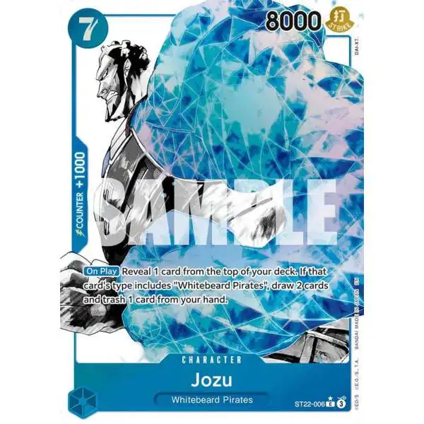 One Piece Trading Card Game Starter Deck 22: Ace & Newgate Common Jozu ST22-006 [Parallel]