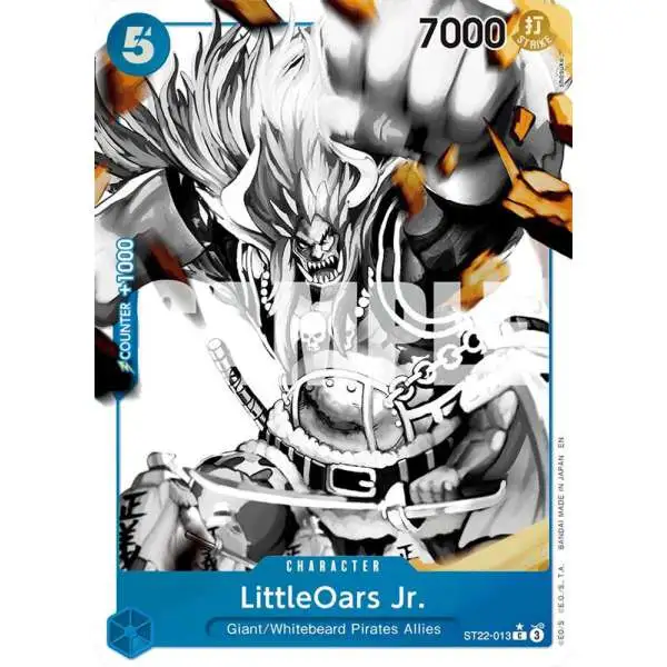One Piece Trading Card Game Starter Deck 22: Ace & Newgate Common LittleOars Jr. ST22-013 [Parallel]
