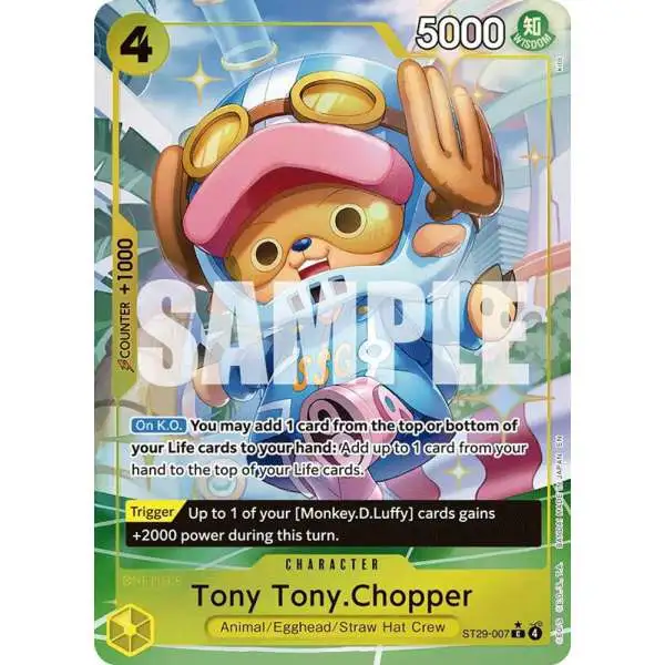 One Piece Trading Card Game Starter Deck 29: Egghead Common Tony Tony.Chopper ST29-007 [Full Art]