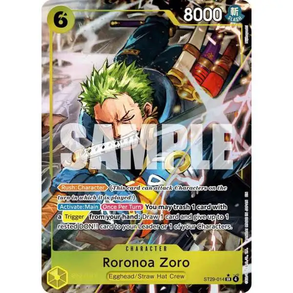 One Piece Trading Card Game Starter Deck 29 Egghead Single Card