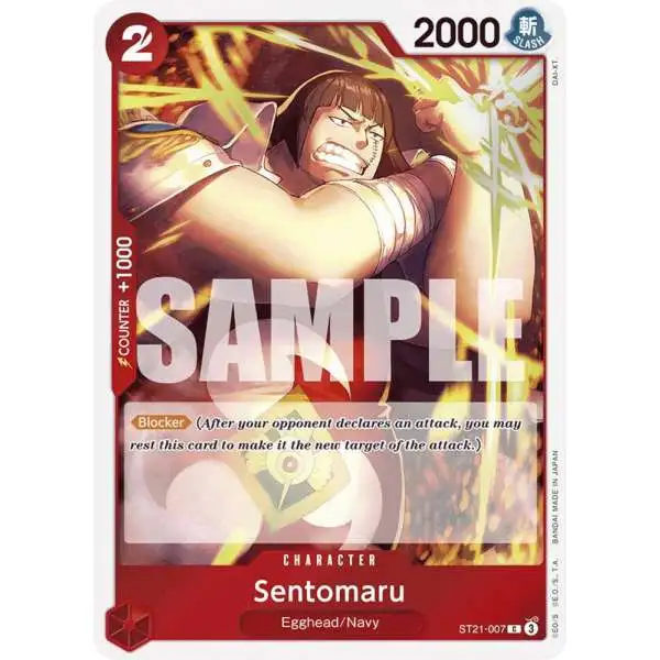 One Piece Trading Card Game Starter Deck EX: Gear 5 Common Sentomaru ST21-007