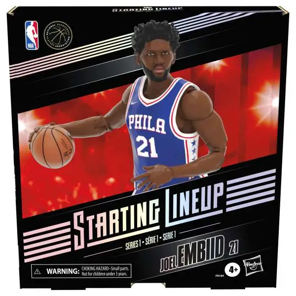 NBA Philadelphia 76ers Starting Lineup Basketball Series 1 Joel Embiid Action Figure