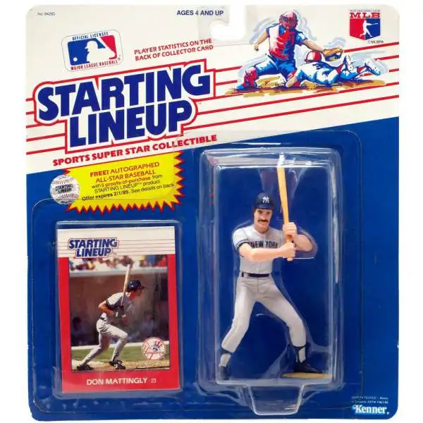 MLB Starting Lineup Don Mattingly Action Figure [Moderate shelf wear]