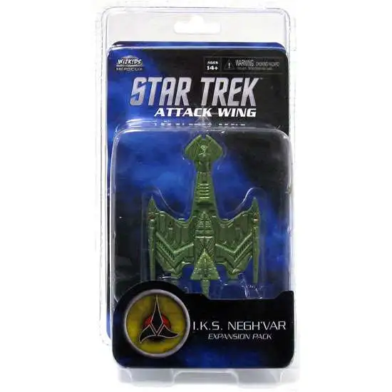 Star Trek Attack Wing Wave 0 Klingon I.K.S Negh'var Expansion Pack