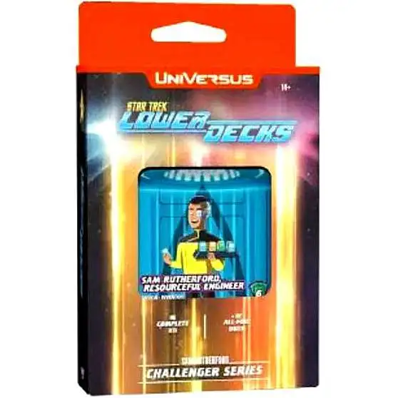 Universus CCG Star Trek Lower Decks Challenger Series Rutherford Deck