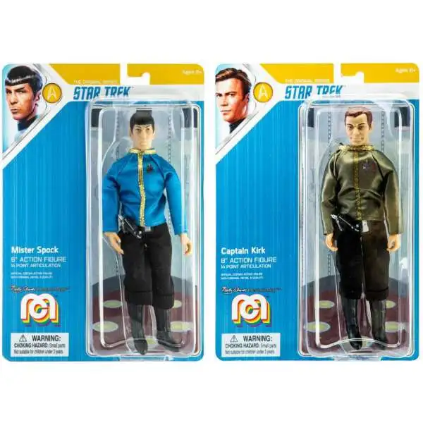 Star Trek Kirk & Spock Set of 2 Action Figures