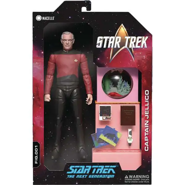 Star Trek: The Next Generation Captain Jellico Action Figure (Pre-Order ships January)