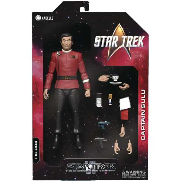 Star Trek VI: The Undiscovered Country Captain Sulu Action Figure (Pre-Order ships January)