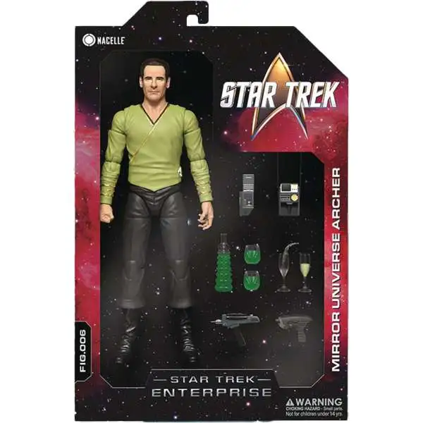 Star Trek: Enterprise Mirror Universe Captain Archer Action Figure (Pre-Order ships January)