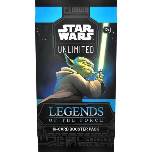 Star Wars: Unlimited Trading Card Game Legends of the Force Booster Pack [16 Cards]