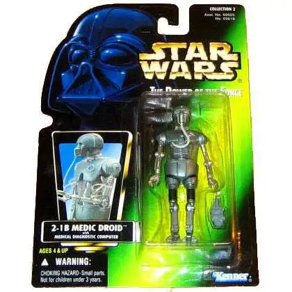 Star Wars The Empire Strikes Back Power of the Force POTF2 Collection 2 2-1B Medical Droid Action Figure [Hologram Card]