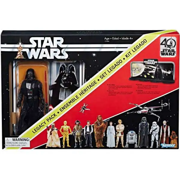 Star Wars A New Hope Black Series 40th Anniversary Darth Vader Legacy Pack Action Figure